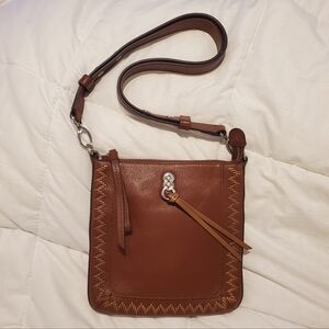 Brighton slim leather crossbody/shoulder bag